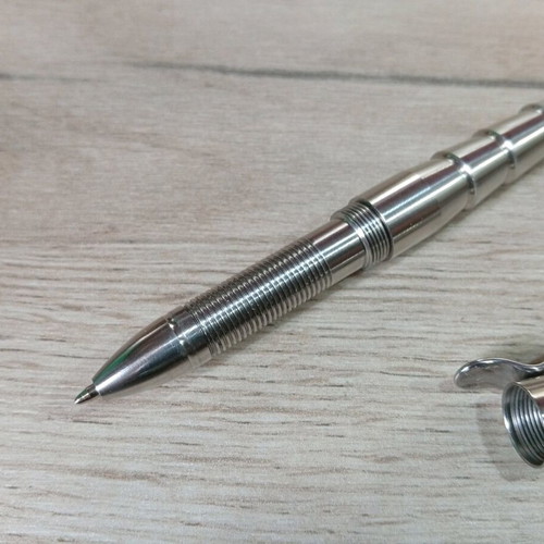 Two Sun Tactical Kubotan pen new stainless steel