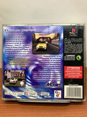 Vanishing Point PlayStation 1 like new