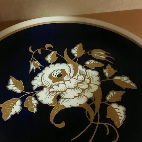 Vintage plates new, set of 2 pieces