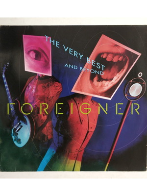 Foreigner The Very Best and Beyond vinyl record used, Rock
