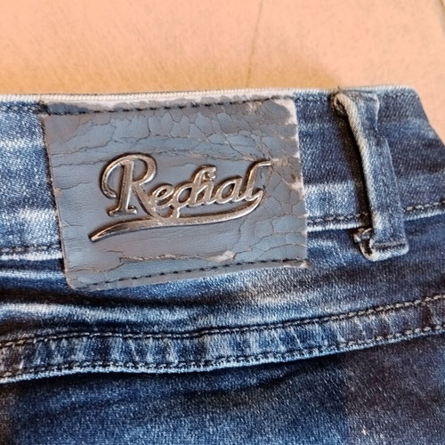 Redial women's jeans size L like new, blue