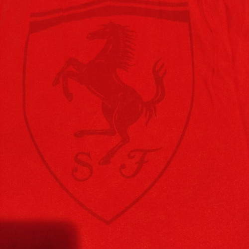 Puma Ferrari short-sleeve shirt used, Large, Michael Schumacher era