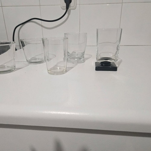 Glasses set of 5 like new for every moment of the day