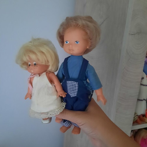 Retro vintage dolls lot from 70s/80s