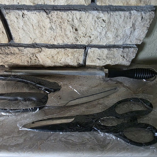 Kaiserkoch kitchen knives and tools set new, 25 pieces