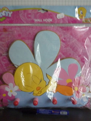 Tweety wall hook for kids new