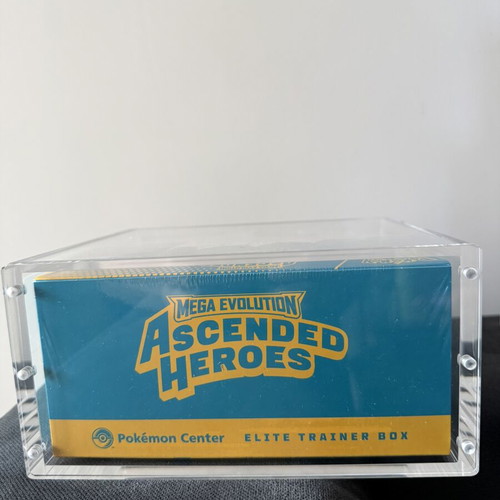 Ascended Heroes Pokemon Center Elite Trainer Box new