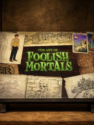 Foolish Mortals Art Book like new, out of print edition