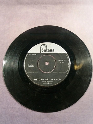 Los Indios-Historia de un amor 7" used, set of 5