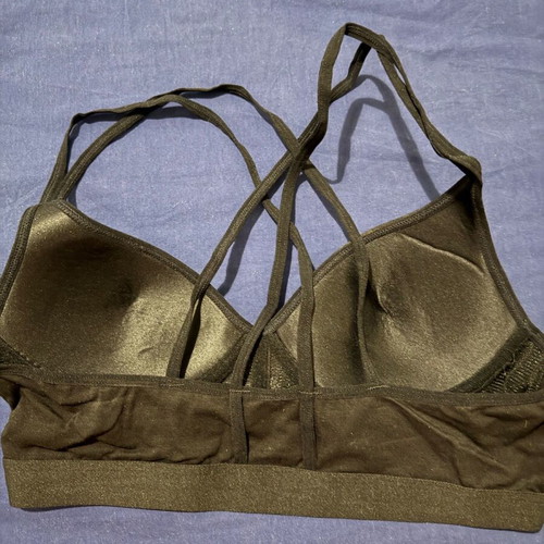 Sports bra like new, size S, black