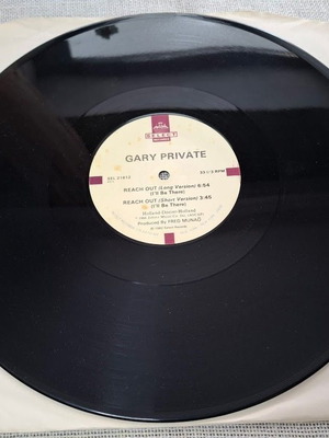Gary Private Reach Out (I'll Be There) 12' βινύλιο μεταχειρισμένο, rock