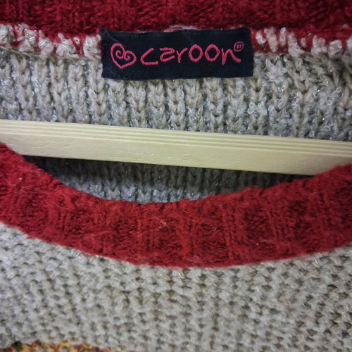 Czyoon sweater used, size M, multicolor