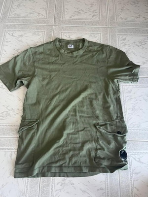 CP Company cargo shirt olive green size S like new