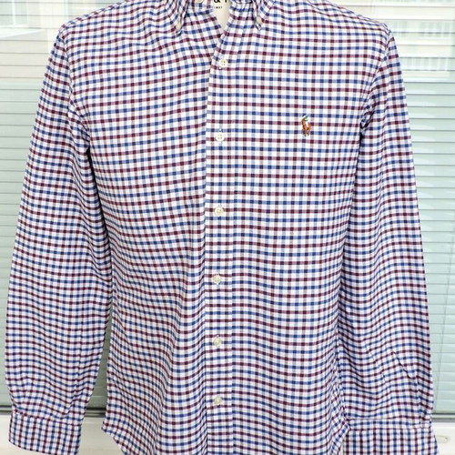 Polo By Ralph Lauren Mens Multicoloured Check Shirt Size S like new