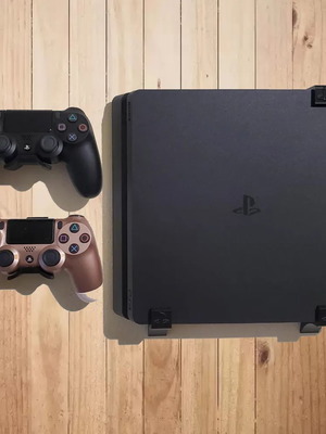 Wall Mount for PS4 Slim made to order