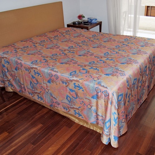 Cotton satin bed cover quilt new for double bed
