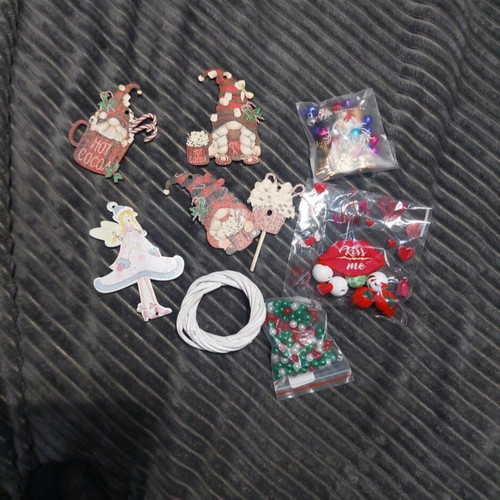 Christmas decoration set like new for DIY