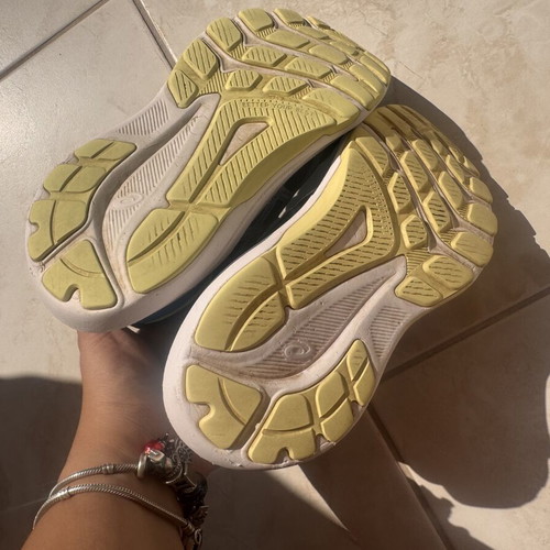 Asics Performance GT 1000 13 Kids' Running Shoes Used Size 32.5 Blue