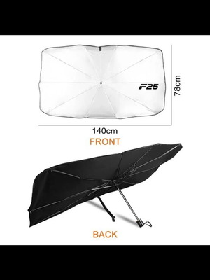 Car sunshade umbrella new with storage case