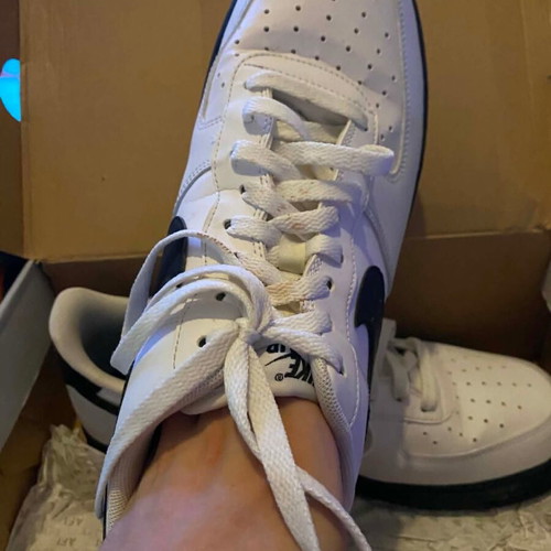 Nike Air Force 1 White Black new, size 46