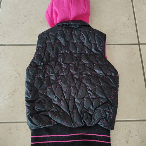 Sprider girls girls' vest with hood like new, size 10