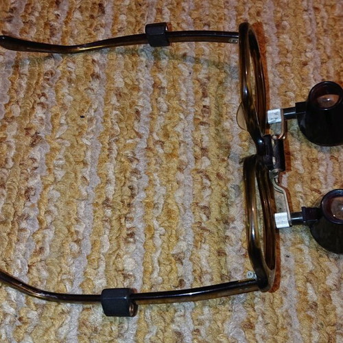 Vintage dental glasses used