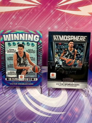 Victor Wembanyama cards new, personal collection