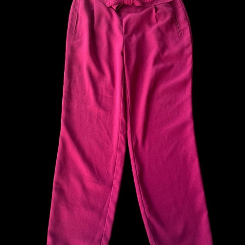 Paperbag burgundy pants used, Stradivarius, small