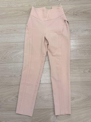 Yvonne high-waisted pants like new, pink, size XS