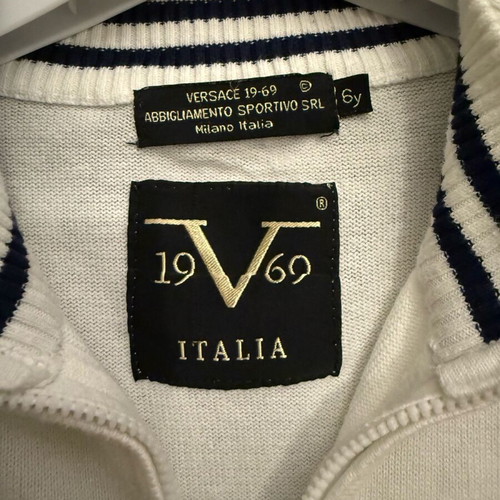 Versace 19-69 No6 kids cardigan like new, white, size 116 cm