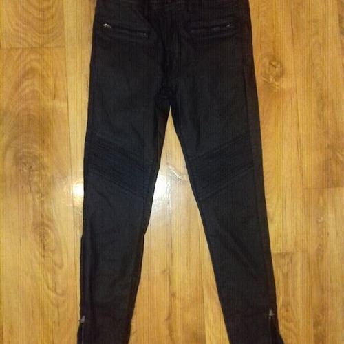 Stradivarius jeans size 40 waterproof, elastic, leather-like like new