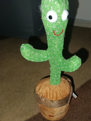 Children's cactus toy new that moves and sings