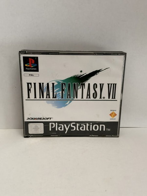 Final Fantasy VII παιχνίδι PS1, PAL Black Label complete in box