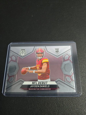 2024 Panini Mosaic NFL Debut Jayden Daniels RC κάρτα καινούργια