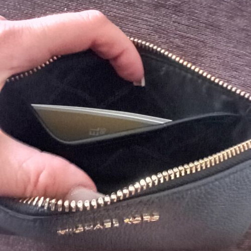 Michael Kors leather handbag, black