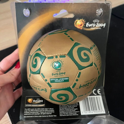 Euro 2004 UEFA Collectible Softball Authentic New