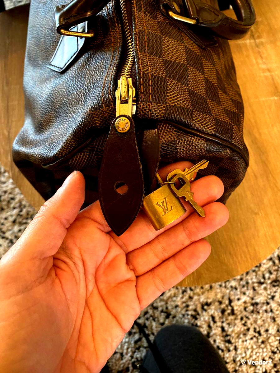 Vintage LOUIS VUITTON Denim Speedy 30 – Le Plaisir Archive