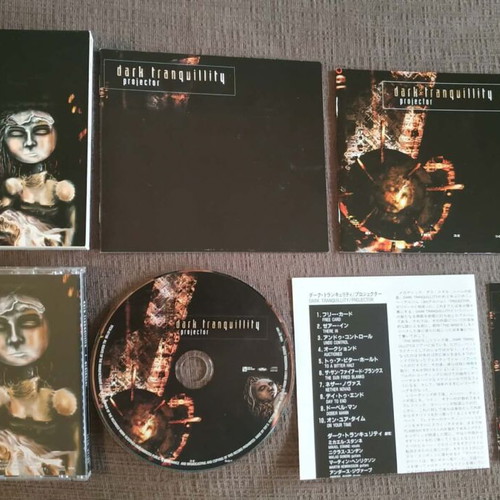 Dark Tranquillity Projector Japanese Limited Edition CD like new, metal