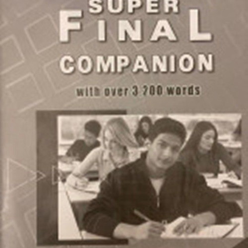 Super Final Companion like new, with over 3200 words