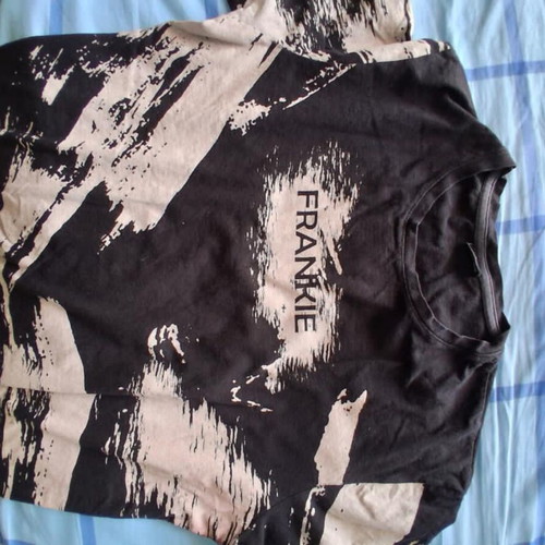 Blouse new, authentic, black and white, size S