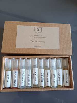 Little Bottle Perfumes The Full Journey tester set 10x2.5ml