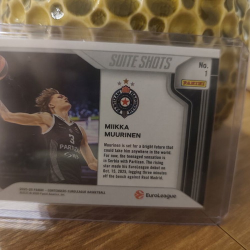 Panini Euroleague Contenders Mikka Muurinen Superstar Card new