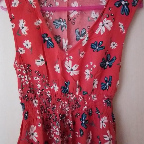 Emprime Red Summer Dress H&M Size XS