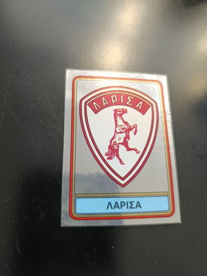 Panini Football 82 Silver Badge Sticker AEL #176
