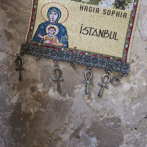 Decorative Woven Souvenir from Constantinople used
