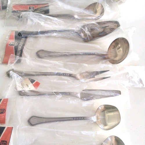 Tallinna Juveelitehas 66-piece silver-plated cutlery set new