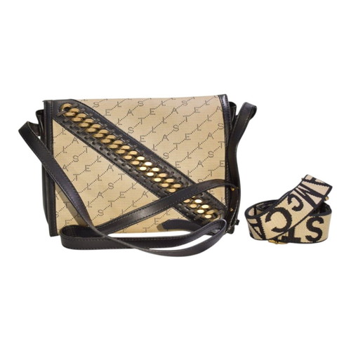 Stella McCartney Monogram Canvas Falabella Chain Messenger Bag