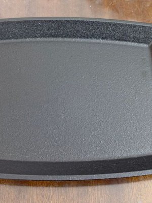 Lodge LSCP3 cast iron griddle plate 29.36×19.68 cm