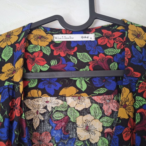 Floral wrap dress Helmi like new, multicolor, size S