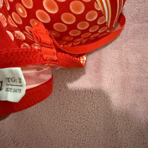 Bra 75B like new, multicolored with internal padding